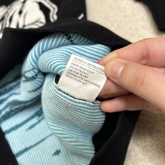 Shihiko Yuta Sweater Jujutsu Kaisen Men's Size Small Heavy Knit Heavy Knit - Picture 9 of 13